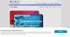 Desktop Screenshot of mobileblog.it