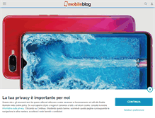 Tablet Screenshot of mobileblog.it